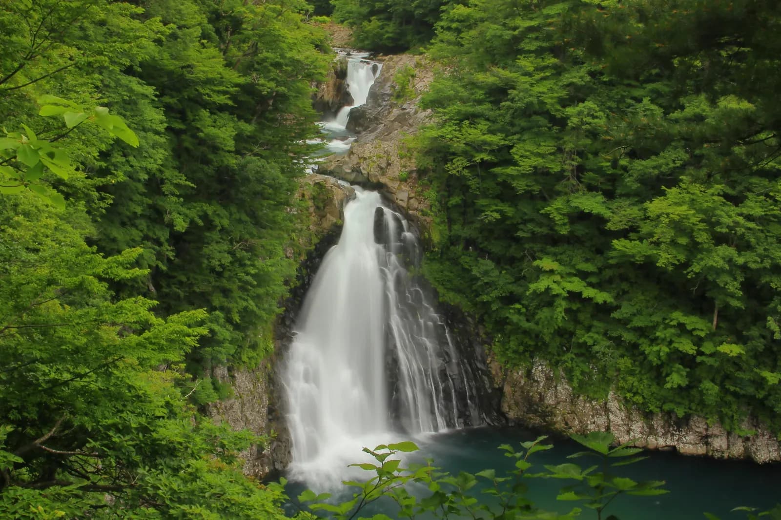 三の滝。2020年7月撮影。